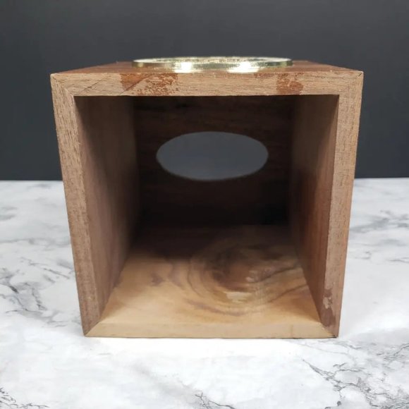 Air Force Solid Wood Tissue Box Cover Vintage - Picture 9 of 10